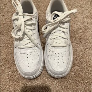 Nike Classic White Sneakers Big Kids size 5.5